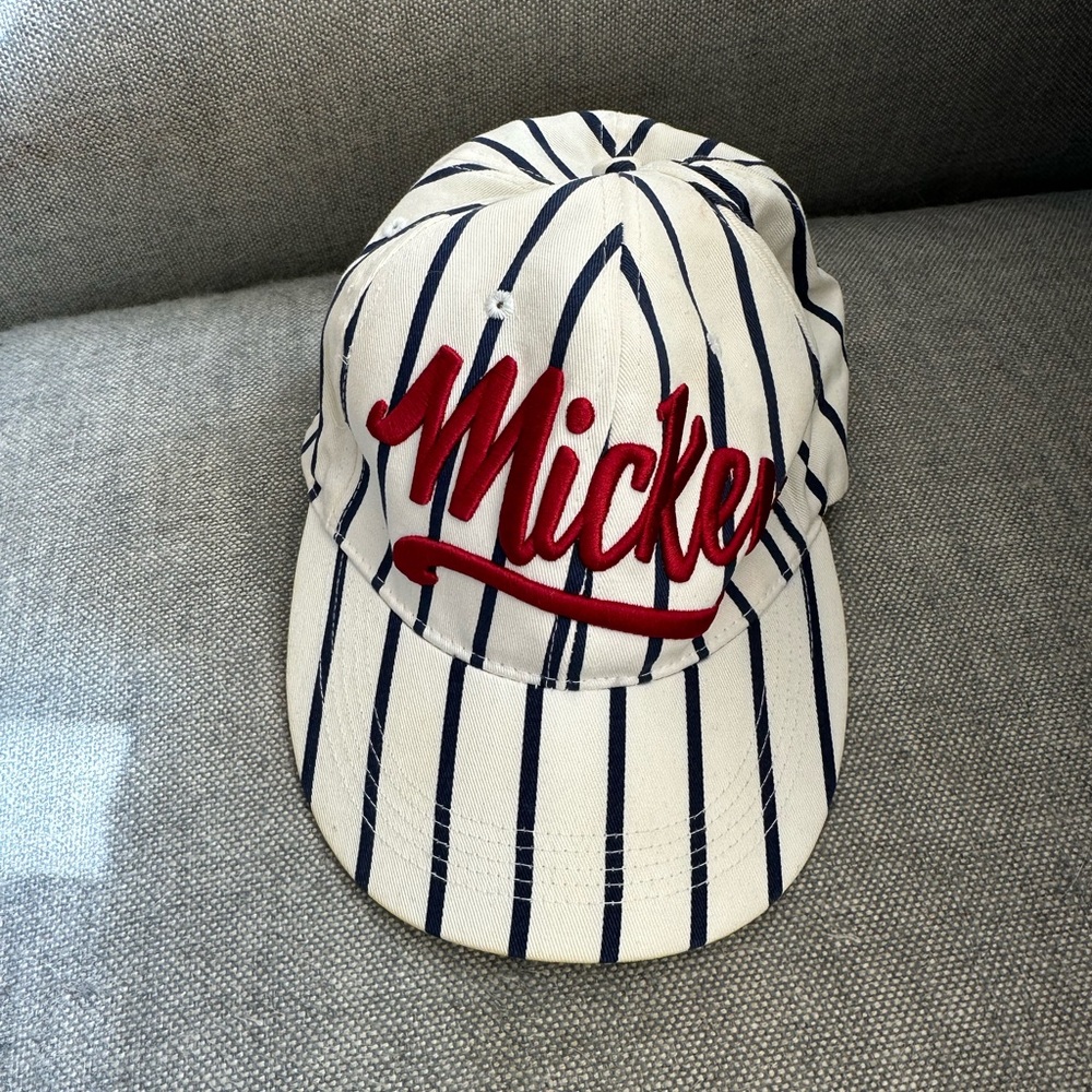 Disney Mickey Striped Hat